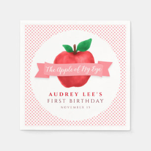 Appel van mijn oog herfst   Zomer thema eerste ver Servet