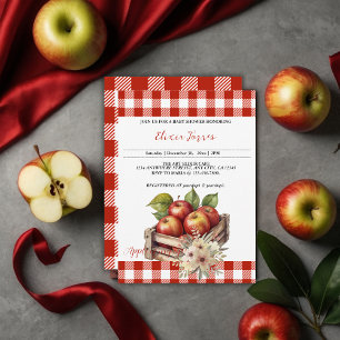 Appel van mijn oog Red Orchard Baby shower Kaart