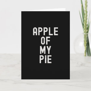 Appel Van Mijn Taart Grappige Thanksgiving Appel D Kaart