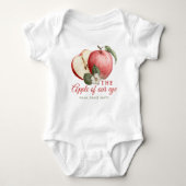 Appel van onze Eye Baby Bodysuit (Voorkant)