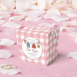Appel van onze ogen Fruit Herfst baby shower dank  Bedankdoosjes