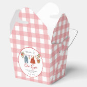 Appel van onze ogen Fruit Herfst baby shower dank  Bedankdoosjes (Geopend)