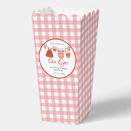 Appel van onze ogen Fruit Herfst baby shower dank  Bedankdoosjes