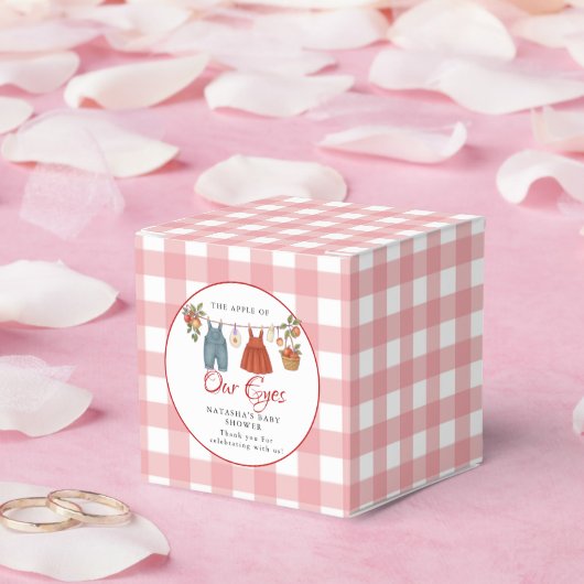 Appel van onze ogen Fruit Herfst baby shower dank  Bedankdoosjes (Huwelijk)