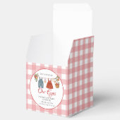 Appel van onze ogen Fruit Herfst baby shower dank  Bedankdoosjes (Geopend)