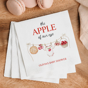 Appel van Onze Oog Orchard Oogst Herfst Baby showe Servet