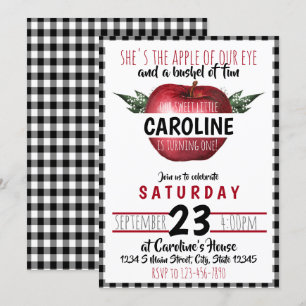 Appel Verjaardag Kaart