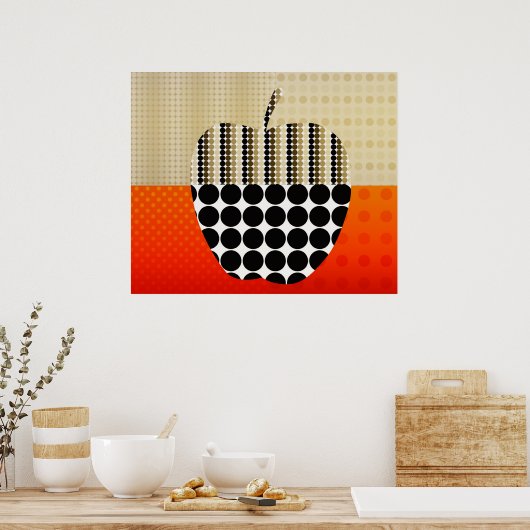 appelbeeld poster (Keuken)
