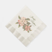  appelbloesem bruiloft servet (Hoek)