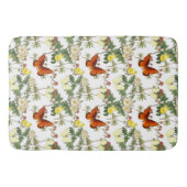 Appelbloesem en vlinders Erfgoed Afbeeldingen Badmat (Voorkant)