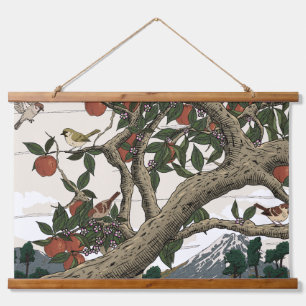 Appelboom Landschap Hangend Wandkleed