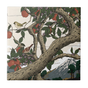 Appelboom Landschap Tegeltje