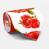 appelen en granaatappelen stropdas (Opgerold)