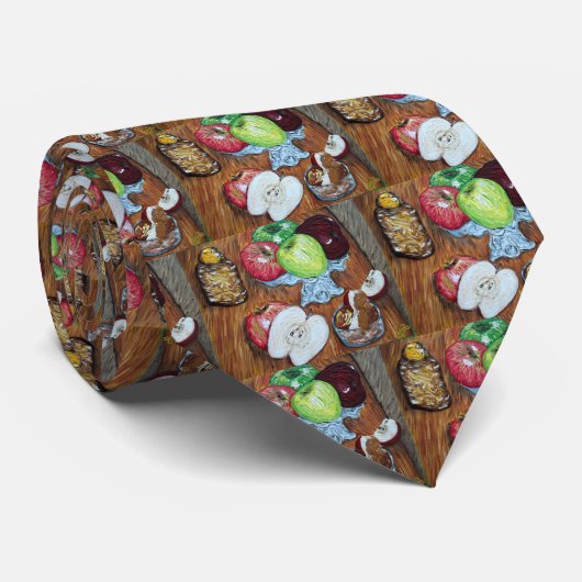 "Appelen en honing" Stropdas (Opgerold)