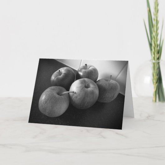 Appelen in de keuken kaart (Voorkant)