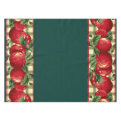 Appelen op Gingham Tafelkleed (Voorkant (Horizontaal))