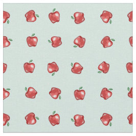 Appelen op Mint Dot Stof