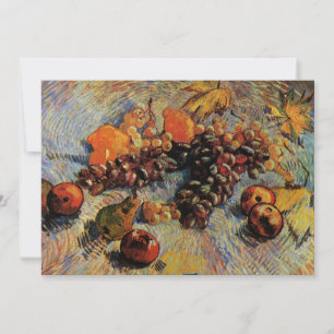 Appelen, peren, lemonen, druiven van Vincent van G
