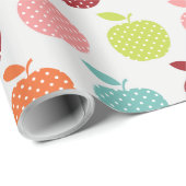 Appelen voor de leraar cadeaupapier (Rol Hoek)