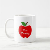 Appelen voor leraar koffiemok (Links)