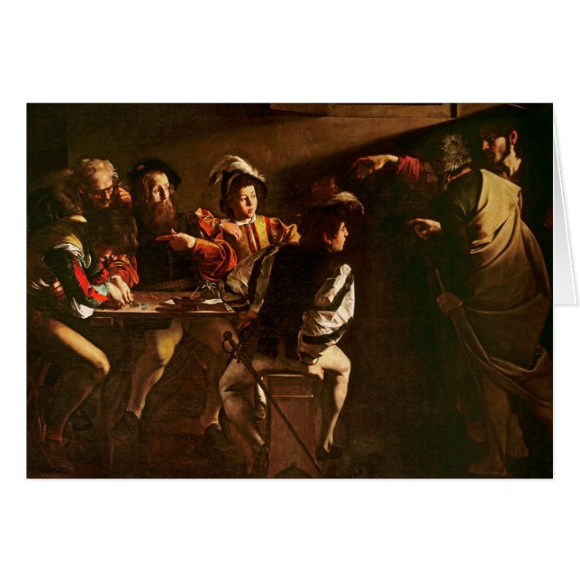 Appeler de St Matthew, c.1598-1601 (Devant horizontal)
