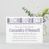 Appelez dans des invitations de partie de (Debout devant)