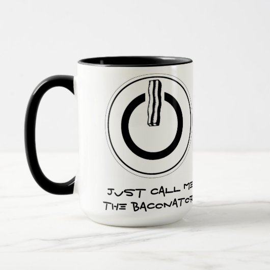 Appelez-juste moi le Baconator ! Tasse (Gauche)