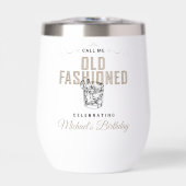 Appelez-moi Anniversaire Rétro Whiskey (Avant)