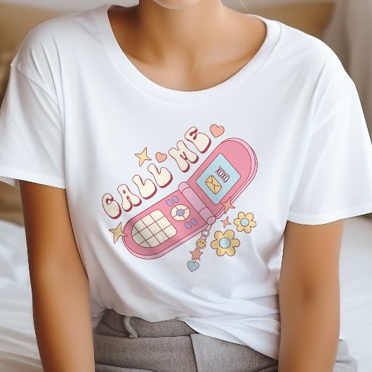 Appelez-moi le T-shirt de la Saint Valentin