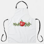 appelgroen schort (Voorkant)