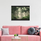 appelhout canvas afdruk (Insitu (Woonkamer))