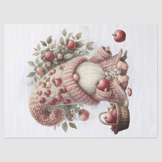 appelkabouter tissuepapier (Voorkant)
