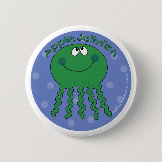appelkwal ronde button 5,7 cm (Voorkant)