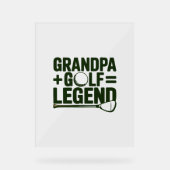 Appelle-Moi Grand-Père, Regarde-Moi Golf (Recto)