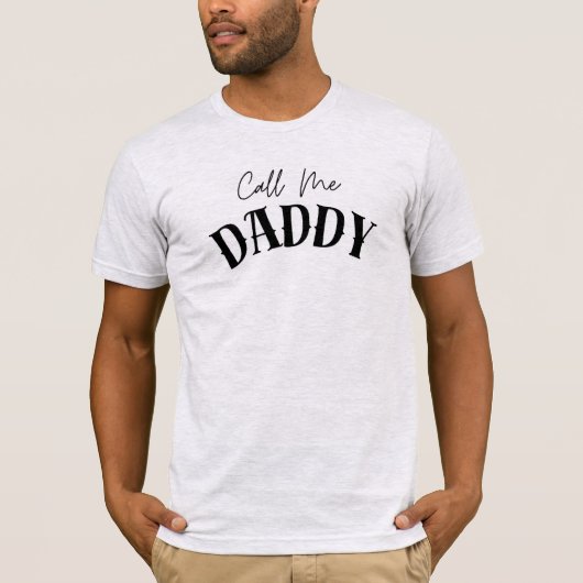 Appelle-moi papa T-shirt (Devant)