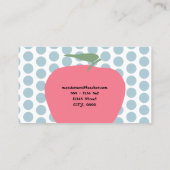 appelleraar visitekaartje (Achterkant)