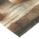 Appelmand op tafel waterverf tafelkleed (Gekanteld)