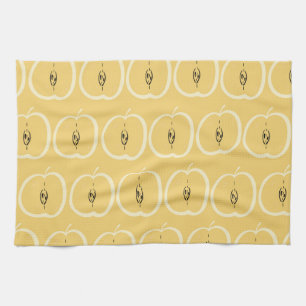 appelmotief: behangontwerp. theedoek