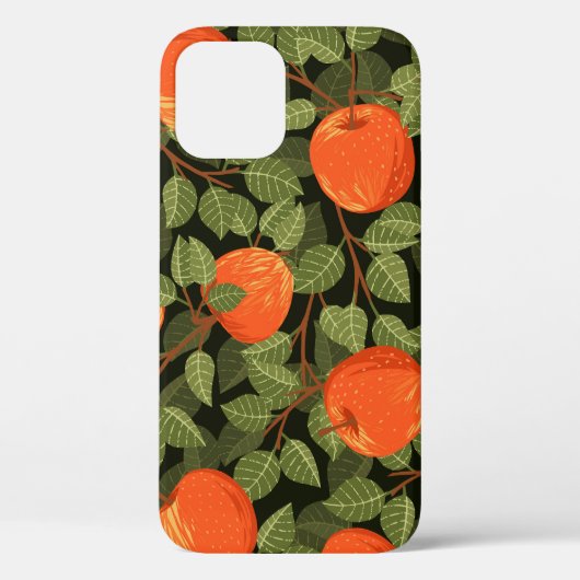 Appeloogst: groene bladeren Case-Mate iPhone case (Achterkant)