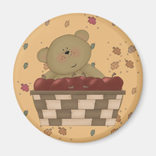 appeloogst teddybeer magneet