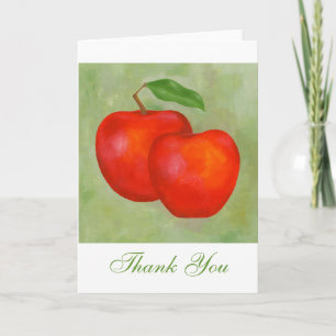 Appels Bedankt Notecard