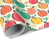 Appels & bladeren Galore! Happy Harvest Cadeaupapier (Rol Hoek)