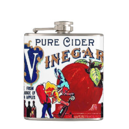  appels cider Vinegar Label Gag Gift Flask Heupfles