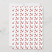 Appels Confetti Herfst Baby shower Kaart (Achterkant)