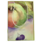 Appels Druiven Gift Wrapping - Fruit Oogst Medium Cadeauzakje (Voorkant)