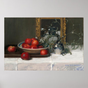 Appels en maretak   Lucie R. A. Laridon Poster