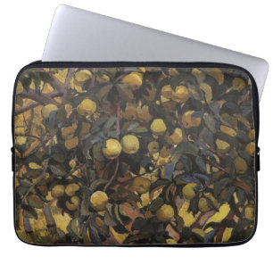Appels op de takken van bomen (door Serebriakova) Laptop Sleeve