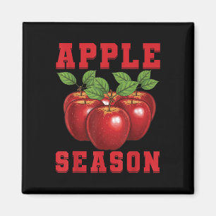 Appelseizoen Appelfruit Liefde Appelplukker Appel Magneet