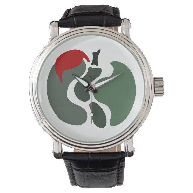 appelsplitsing horloge (Voorkant)