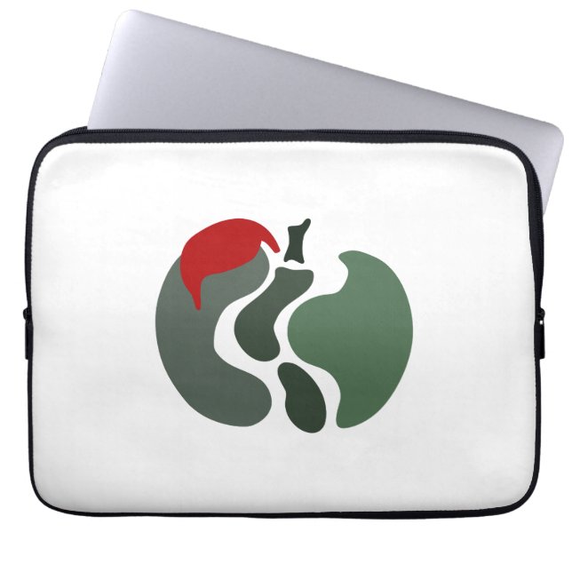 appelsplitsing laptop sleeve (Voorkant)